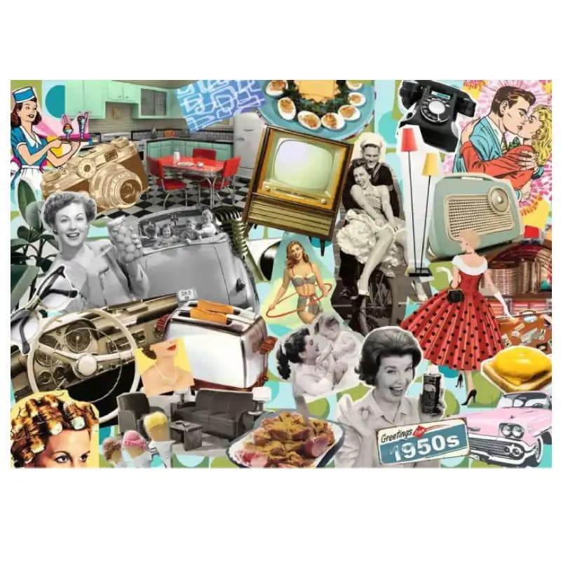 پازل 1000 تكه رونزبرگر طرح THE 50S كد 17387 — تصویر ۳