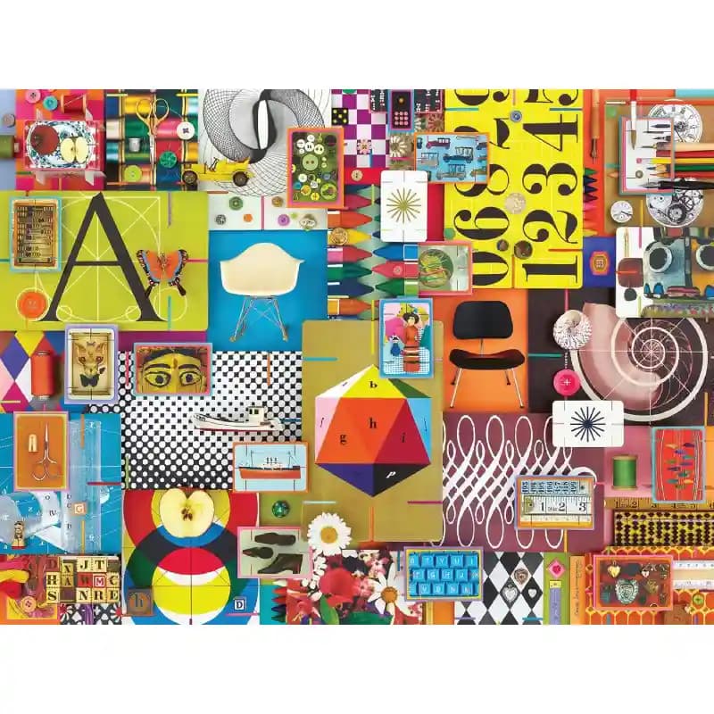 پازل 1500 تكه رونزبرگر طرح Eames house of cards كد 16951 — تصویر ۳