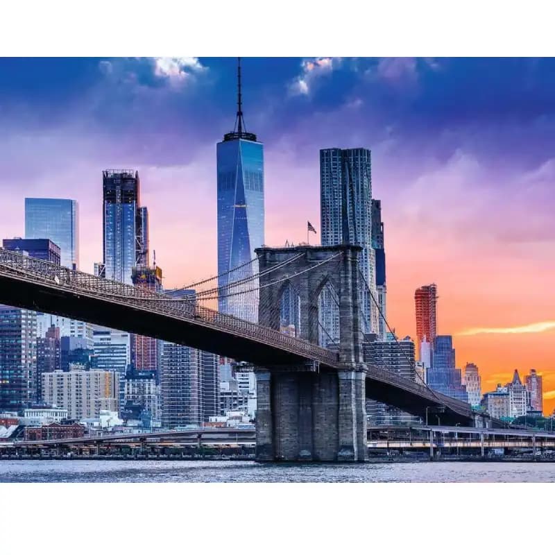 پازل 2000 تكه رونزبرگر طرح new york skyline كد 16011 — تصویر ۲