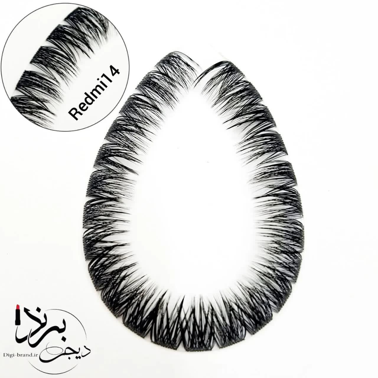 مژه ریسه‌ ای فیشر مدل ردمی سایز 14