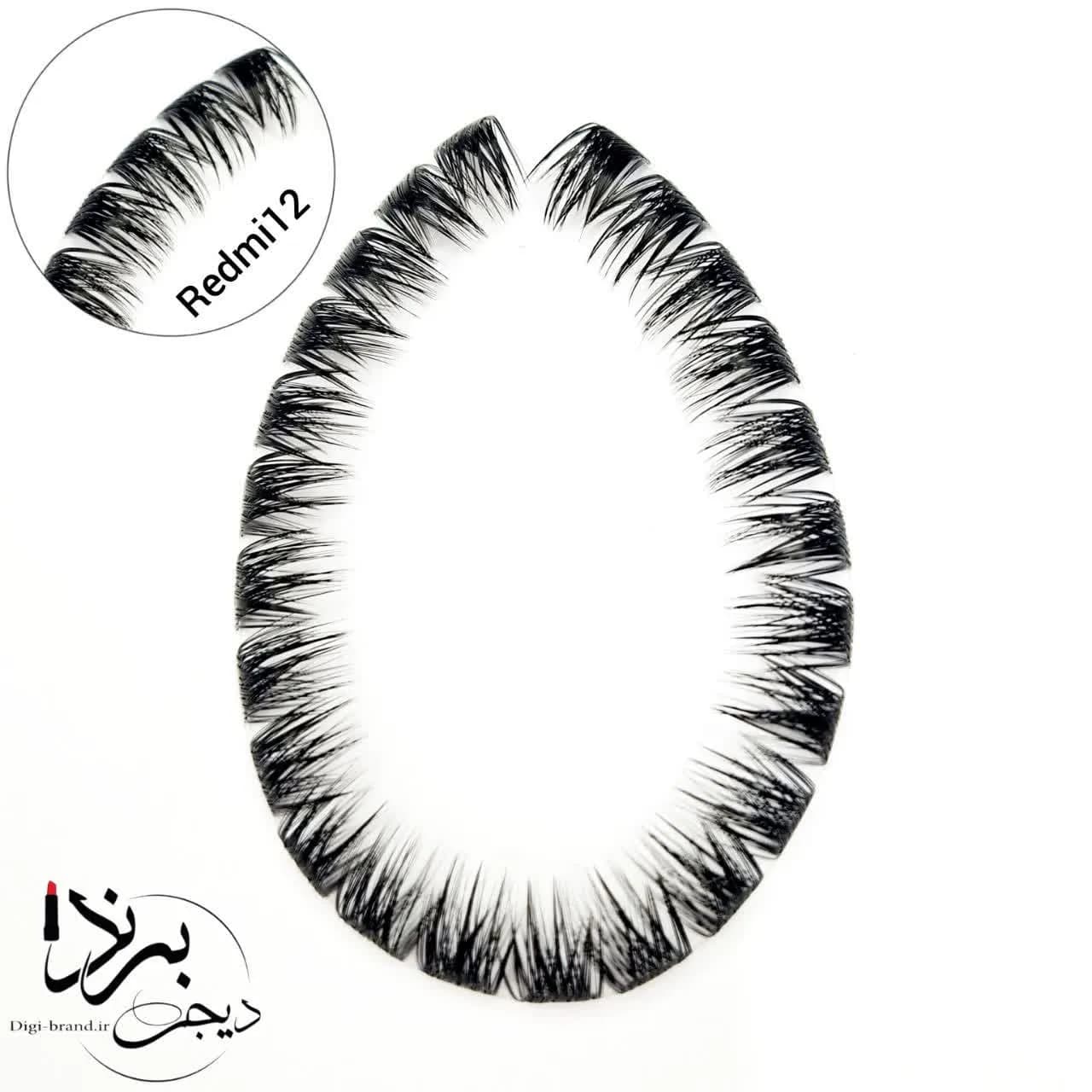 مژه ریسه ای فیشر مدل ردمی سایز 12
