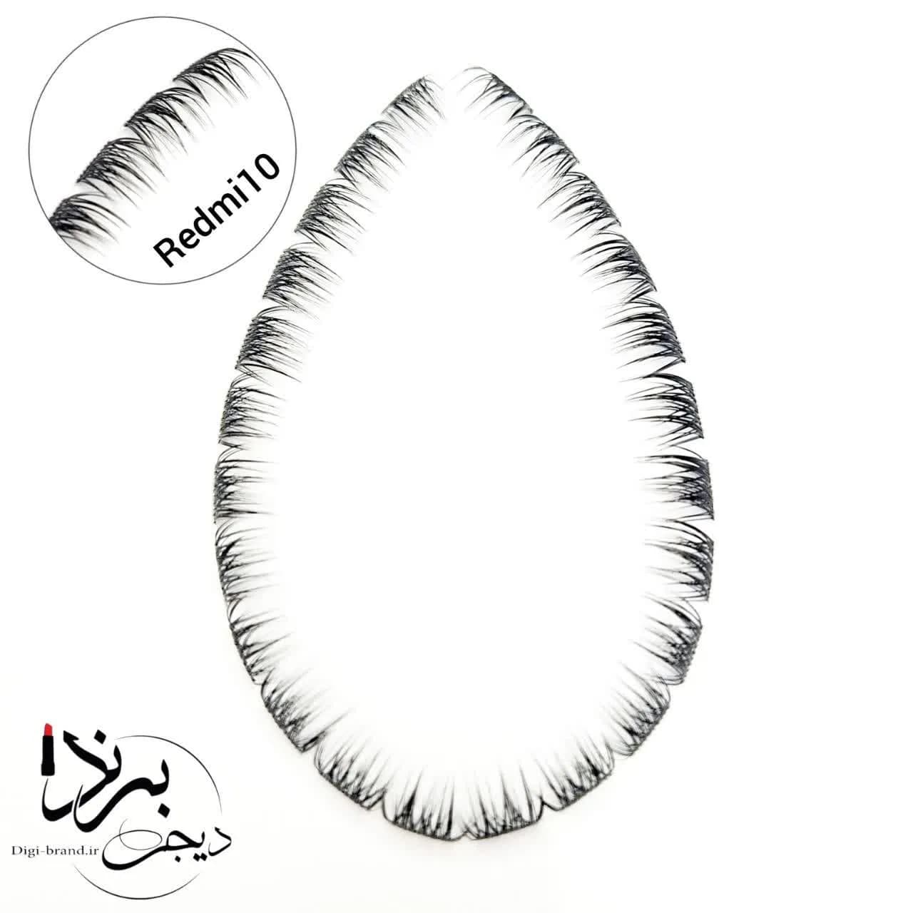 مژه ریسه ای فیشر مدل ردمی سایز 10