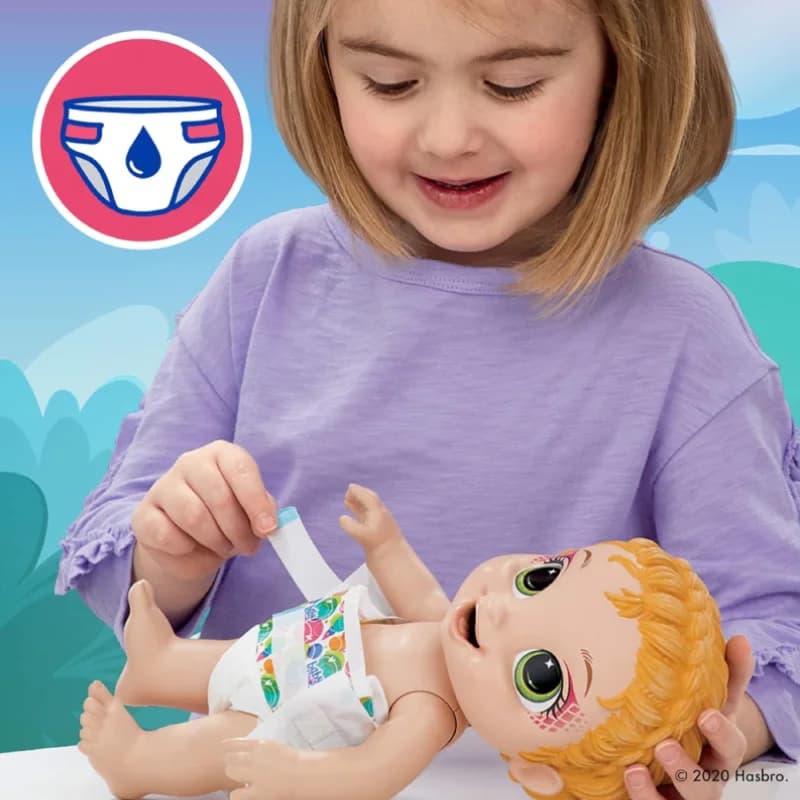 عروسک Baby Alive مدل Dress Up Dino با موهای بلوند — تصویر ۶