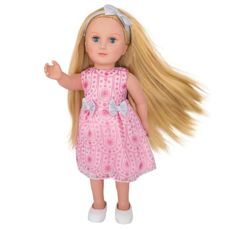 عروسک Hayati Girl مدل Sandy با موهای بلند و پیراهن تعطیلات کد TP101489 — تصویر ۳