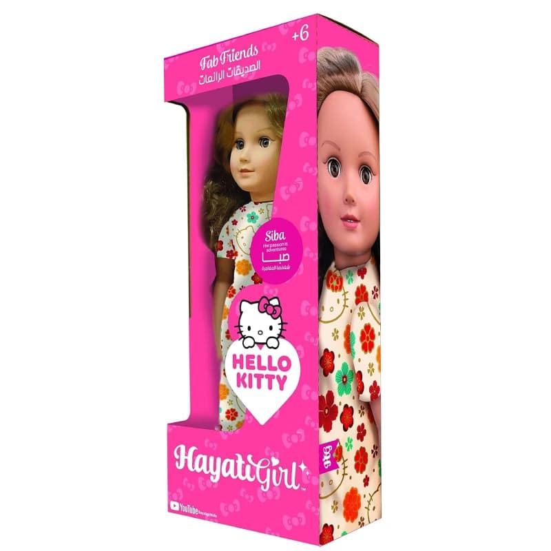 عروسک ۴۵ سانتی‌متری Hayati Girl مدل Hello Kitty Siba — تصویر ۲