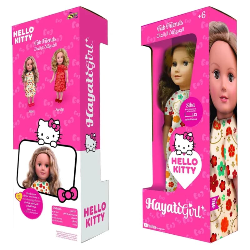 عروسک ۴۵ سانتی‌متری Hayati Girl مدل Hello Kitty Siba — تصویر ۳