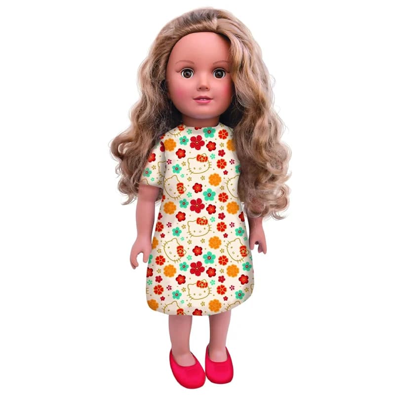 عروسک ۴۵ سانتی‌متری Hayati Girl مدل Hello Kitty Siba