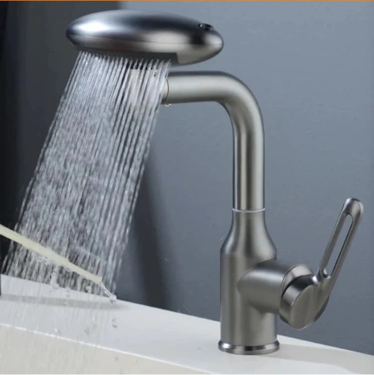 شیر روشویی چهار حالته 360 درجه مدل فضایی برند Hyshin گرید A