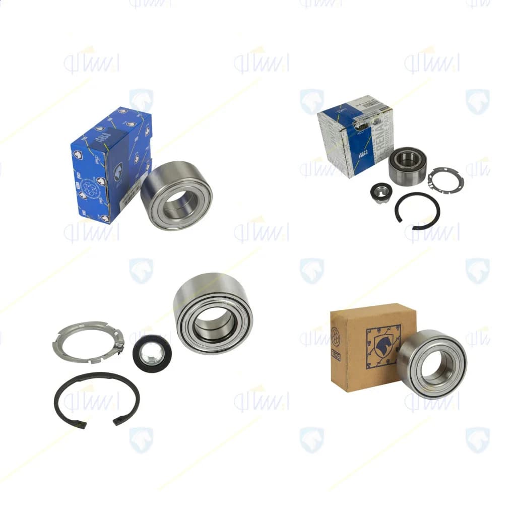 بلبرینگ چرخ جلو 405-206TU5-سمند-پارس – ISACO – ایساکو-گارانتی پلاس — تصویر ۲