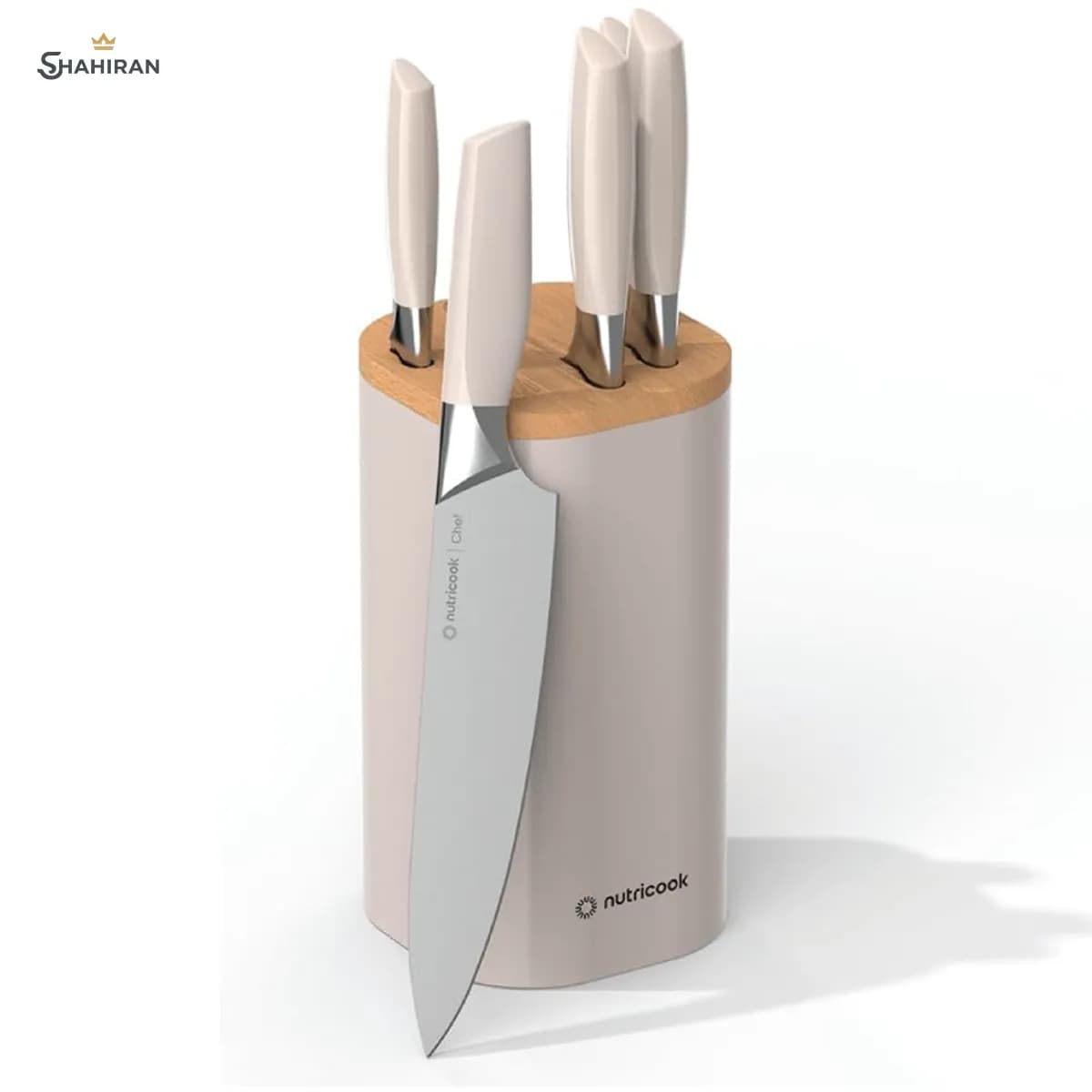 سرویس چاقو 6 پارچه نوتریکوک مدل NC-KB150BG