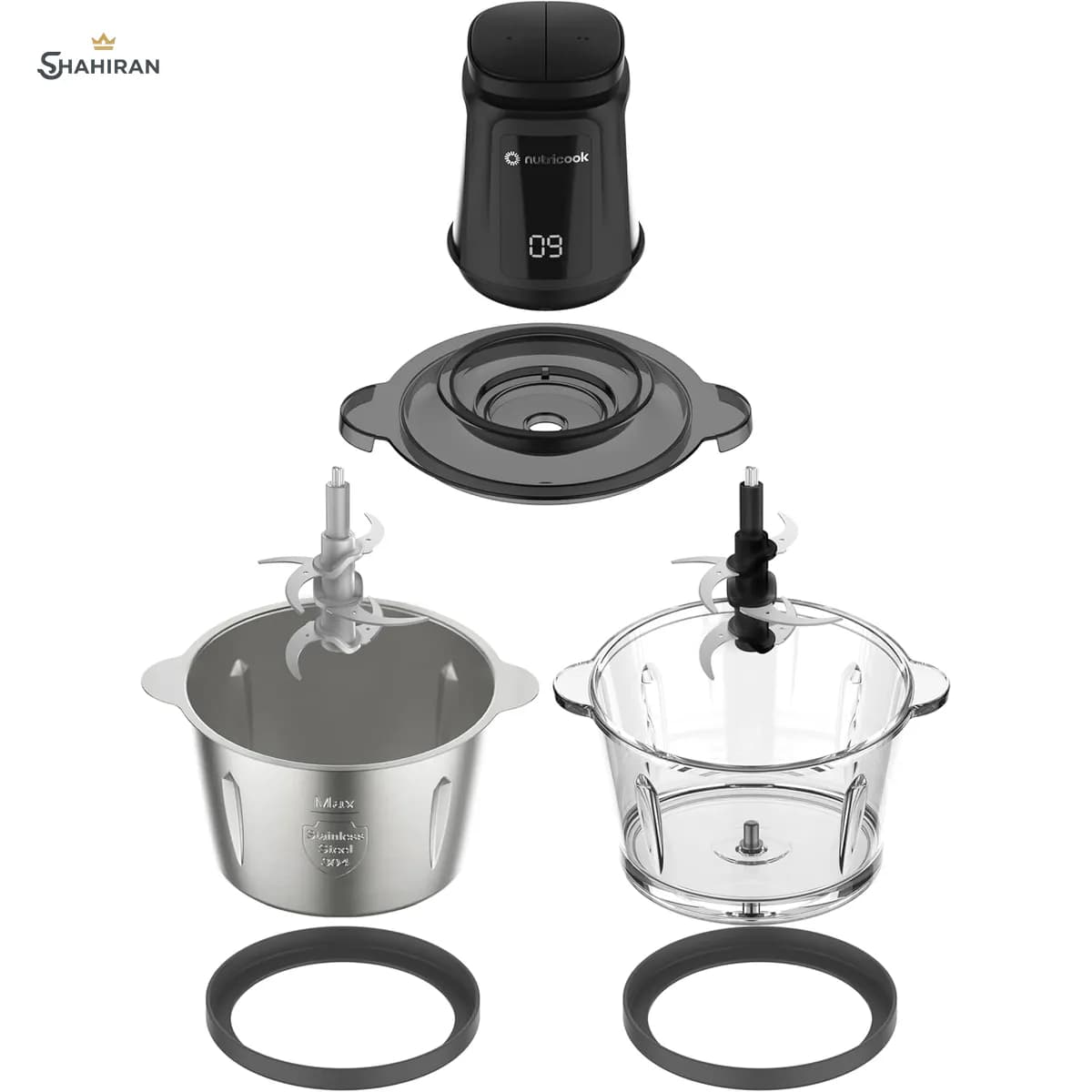 خردکن نوتریکوک مدل CHOPPI XXXL NC-CH6000 — تصویر ۸