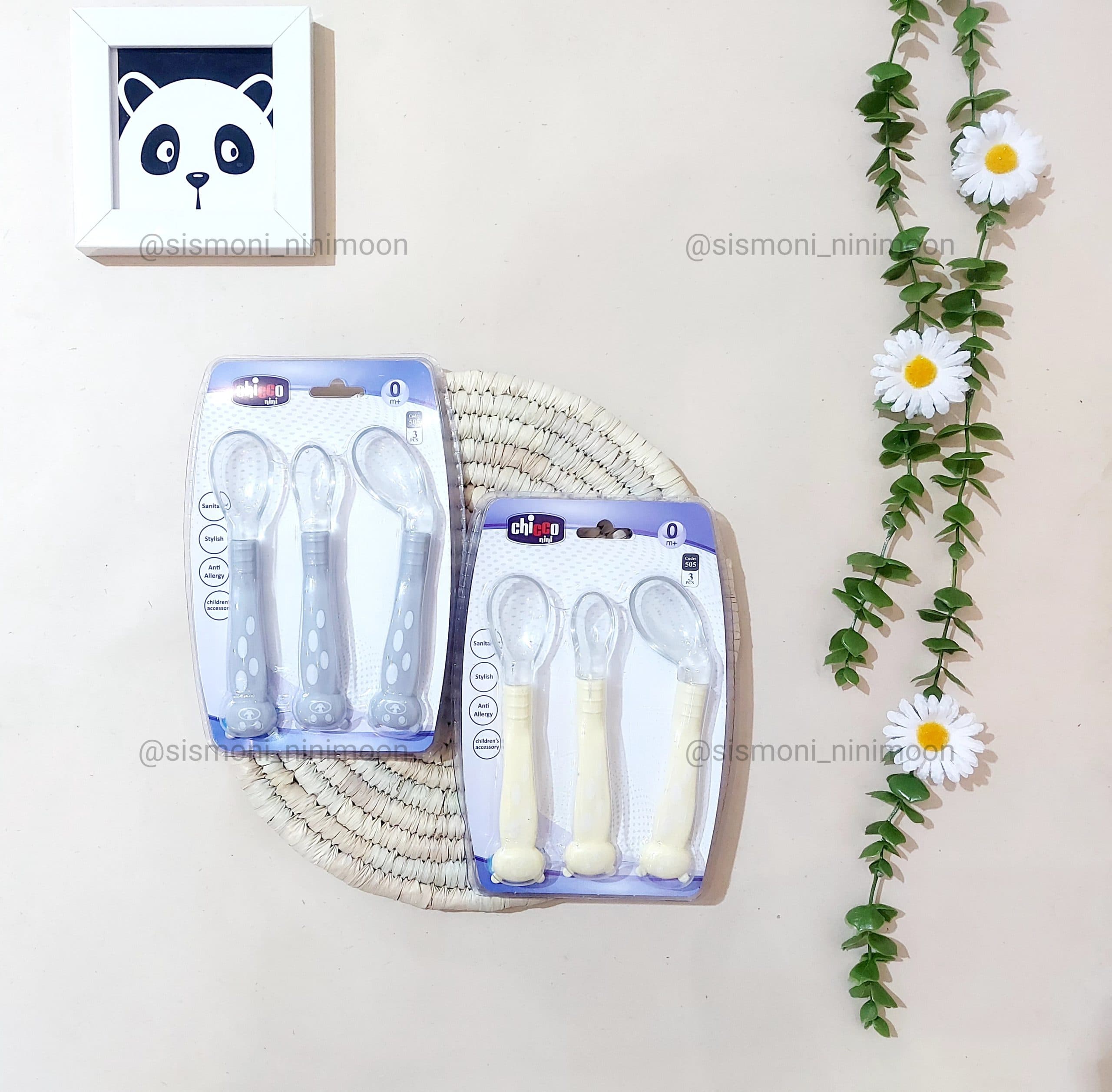 قاشق سیلیکونی 3 عددی چیکو — تصویر ۳