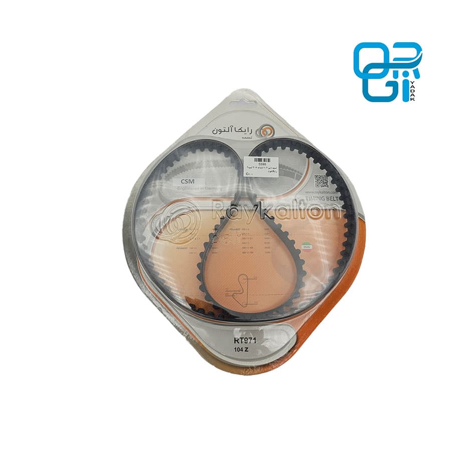 تسمه تایم 104 دندانه 206 تیپ2 رایکالتون