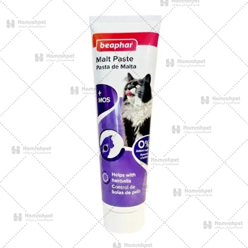 خمیر مالت گربه بیفار Beaphar Malt Paste وزن ۱۰۰ گرم