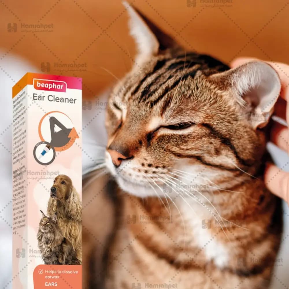 قطره تمیزکننده گوش سگ و گربه بیفار Beaphar Ear Cleaner — تصویر ۲
