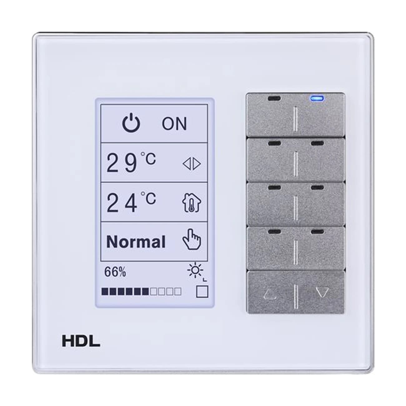 پنل هوشمند ۸ کلید HDL مدل MPL8.48-A — تصویر ۸