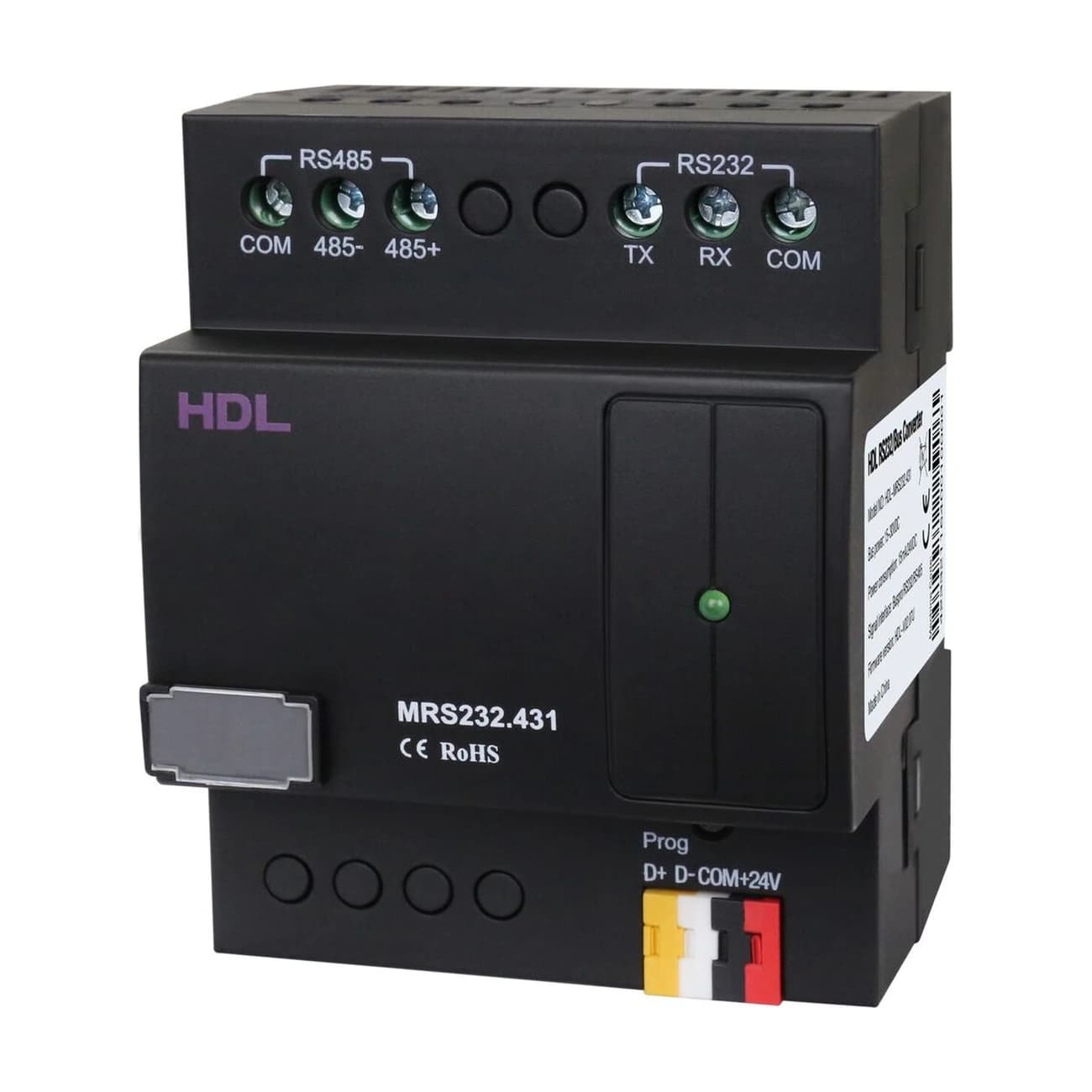 مبدل Buspro به RS232/RS485 برند HDL مدل MRS232.431 — تصویر ۶