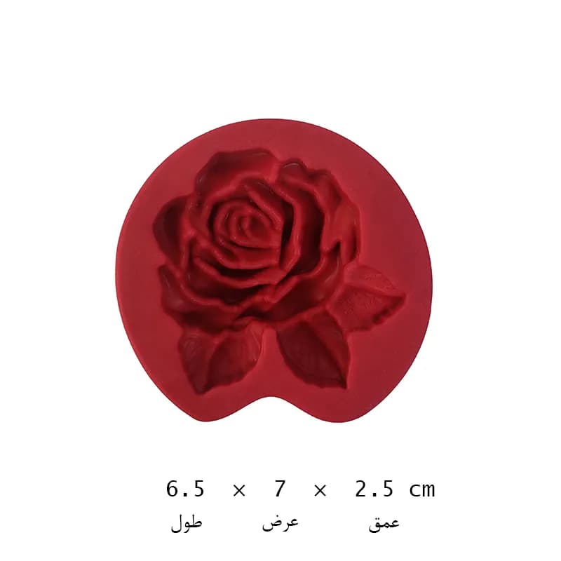 مالد گل رز و برگ بزرگ