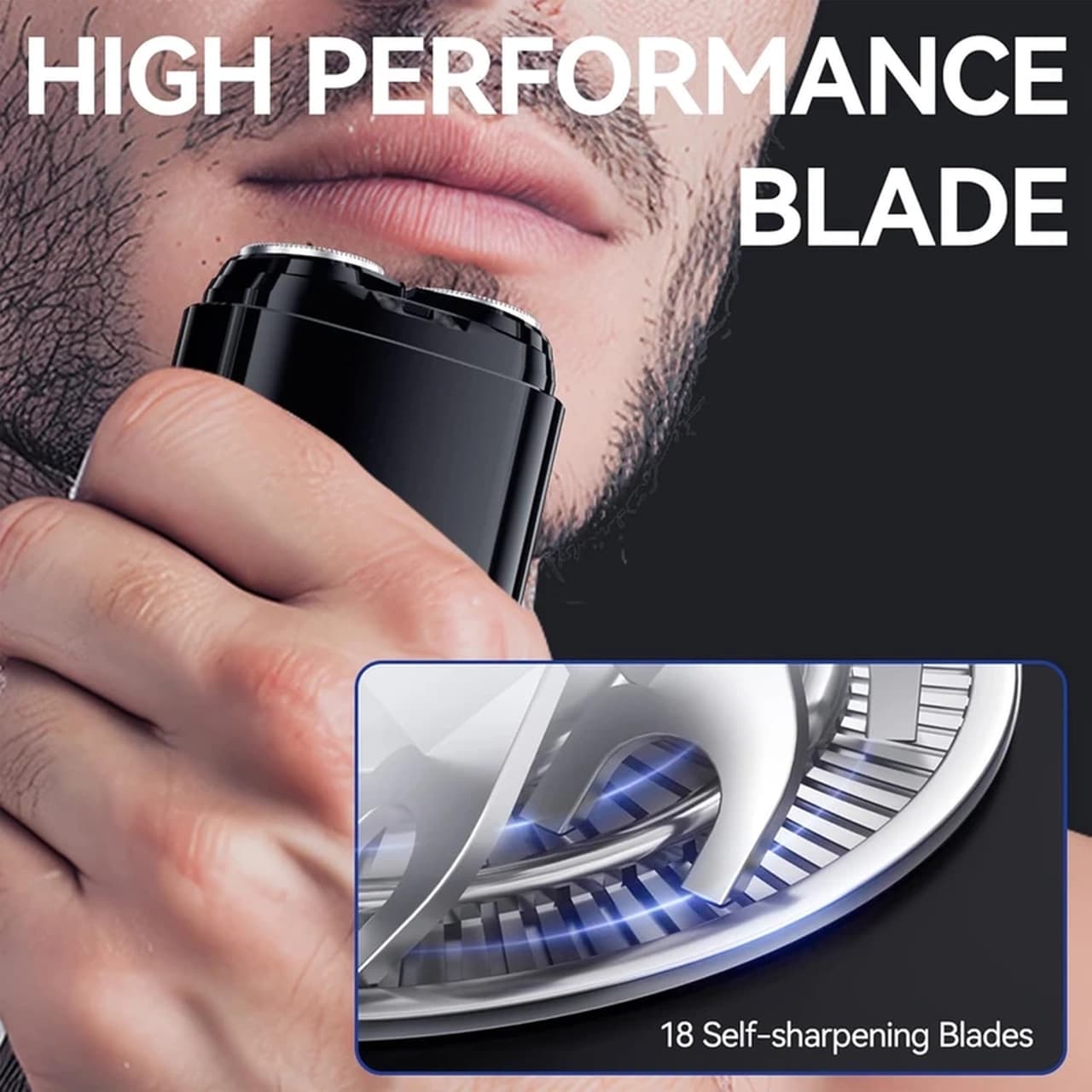 ماشین اصلاح Enchen مدل Electric Shaver K8 – مشکی (گارانتی یکساله شرکتی) — تصویر ۶