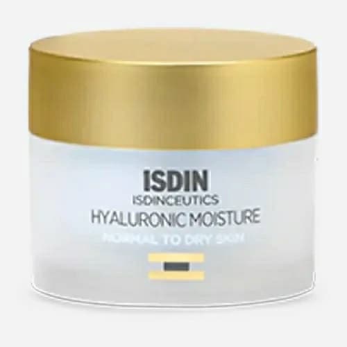 کرم آبرسان هیالورونیک اسید ایزدین ISDIN Hyaluronic Moisturizing Cream مناسب پوست نرمال تا خشک حجم: 50 گرم