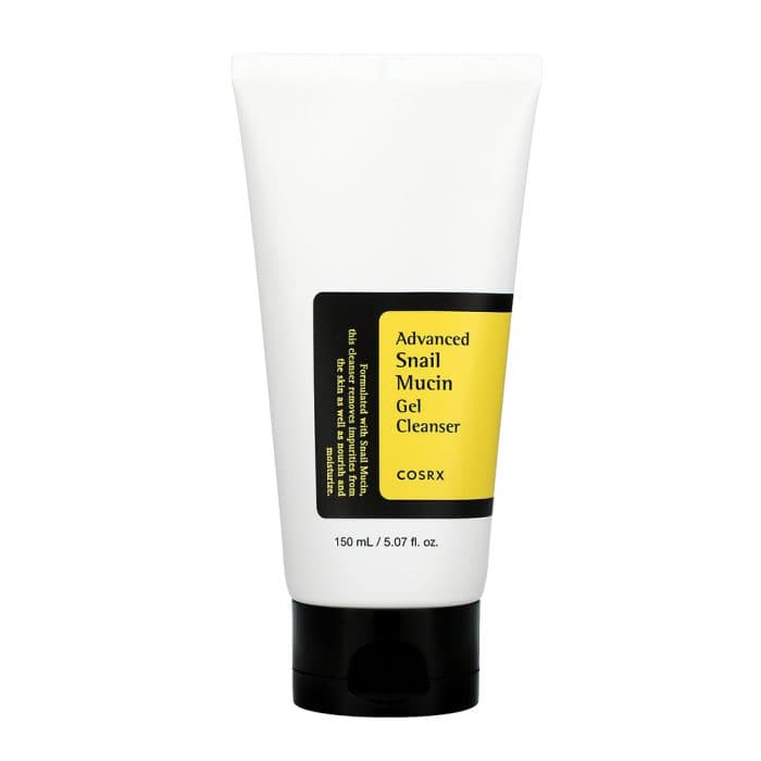 ژل شستشوی موسین حلزون کوزارکس COSRX Advanced Snail Mucin Power Gel Cleanser مناسب انواع پوست بهویژه پوست های حساس حجم 150 میلی لیتر
