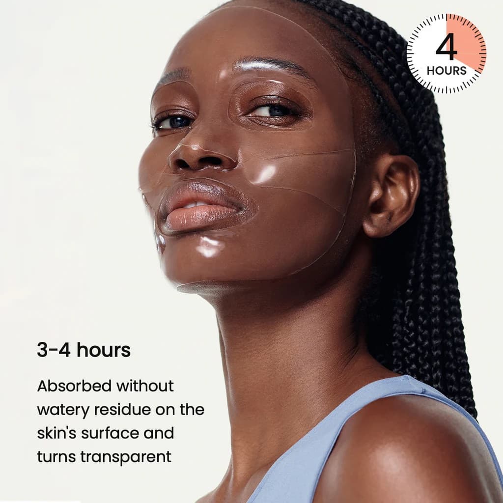 پک 4 تایی ماسک ورقه ای آبرسان بایودنس مدل Hydro Cera-nol Real Deep Mask مدل هیالورونیک اسید مرطوب‌کننده و تغذیه‌کننده پوست — تصویر ۶