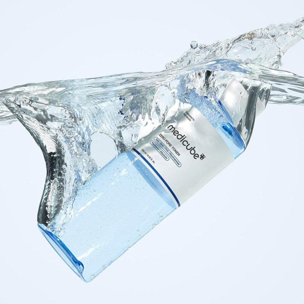 تونر کوچک کننده منافذ Zero Pore مدیکیوب AHA/BHA Toner مناسب پوست چرب، مختلط و مستعد جوش حجم 250 میلی لیتر — تصویر ۵