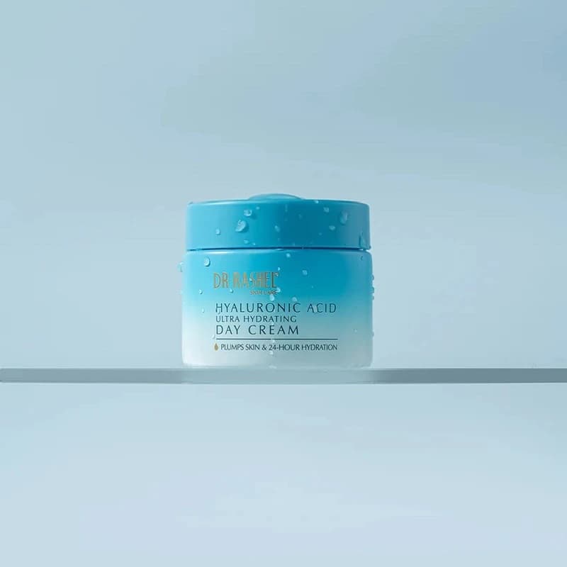 کرم مرطوبکننده دست و صورت دکتر راشل مدل هیالورونیک اسید Dr Rashel Hyaluronic Acid Ultra Hydrating Day Cream مناسب برای انواع پوست حجم 60 میلیلیتر — تصویر ۲