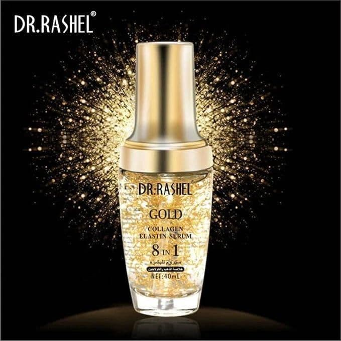 سرم پوست 8in1 دکتر راشل مدل طلا Dr Rashel Gold Collagen Serum 8 in 1 حجم 40 میلی لیتر — تصویر ۲