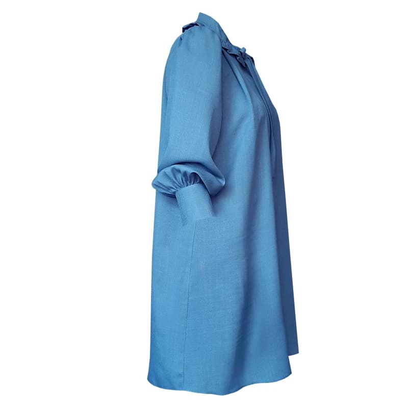 مانتو زنانه سارا خلیلاوی مدل 1443 سایز 46 تا 48 کد m20730 — تصویر ۴