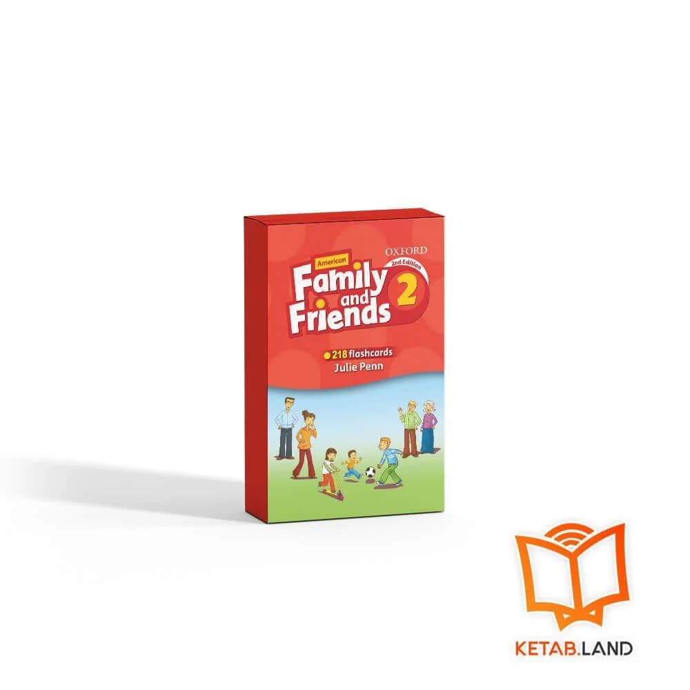 فلش کارت American Family and Friends 2 2nd