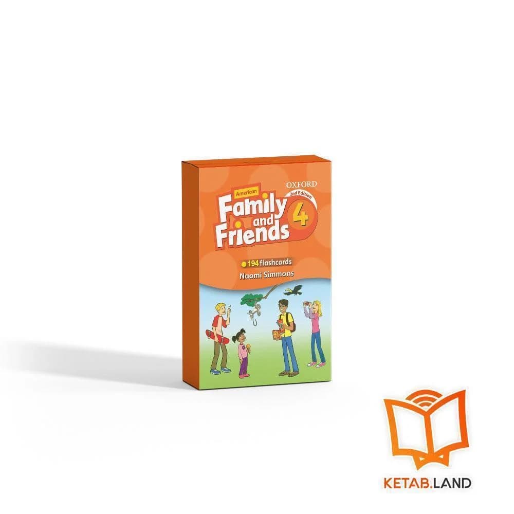 فلش کارت American Family and Friends 4 2nd