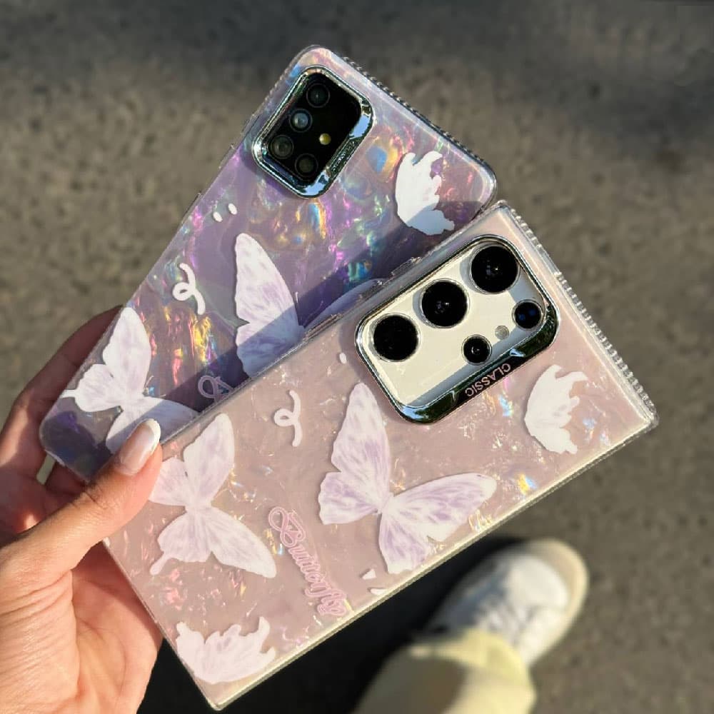 قاب مدل پروانه ای يخی صورتی – Icy butterfly pinky به همراه آویز مناسب برای گوشی موبایل آیفون Apple iPhone 11 / 11 Pro / 11 Pro Max / 12 / 12 Pro / 12 Pro Max / 13 / 13 Pro / 13 Pro Max / 14 Pro Max / — تصویر ۶