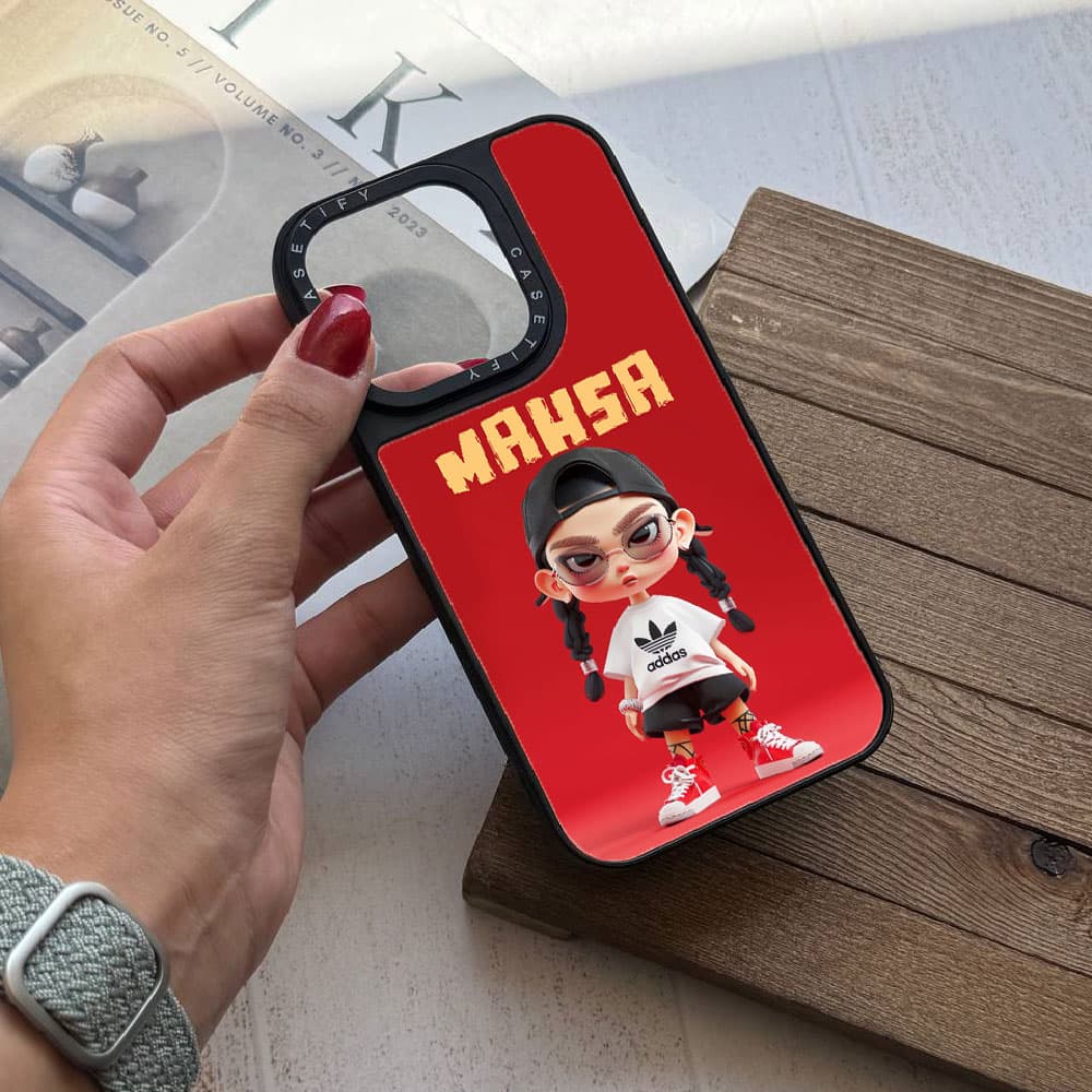 قاب آینه ای چاپی سفارشی (کد 0470) به اسم دلخواه ست ادیداس – adidas set مناسب برای گوشی موبایل شیائومی ردمی Xiaomi Redmi Note 8 / Note 8 Pro / Note 9S / Note 9 Pro / Note 10 Pro / Note 10 Pro Max / Not — تصویر ۶
