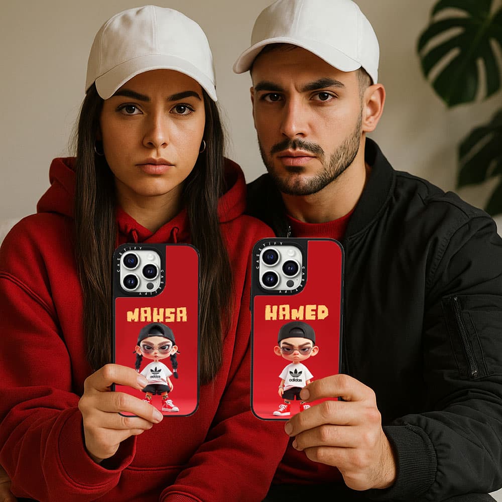 قاب آینه ای چاپی سفارشی (کد 0470) به اسم دلخواه ست ادیداس – adidas set مناسب برای گوشی موبایل شیائومی ردمی Xiaomi Redmi Note 8 / Note 8 Pro / Note 9S / Note 9 Pro / Note 10 Pro / Note 10 Pro Max / Not