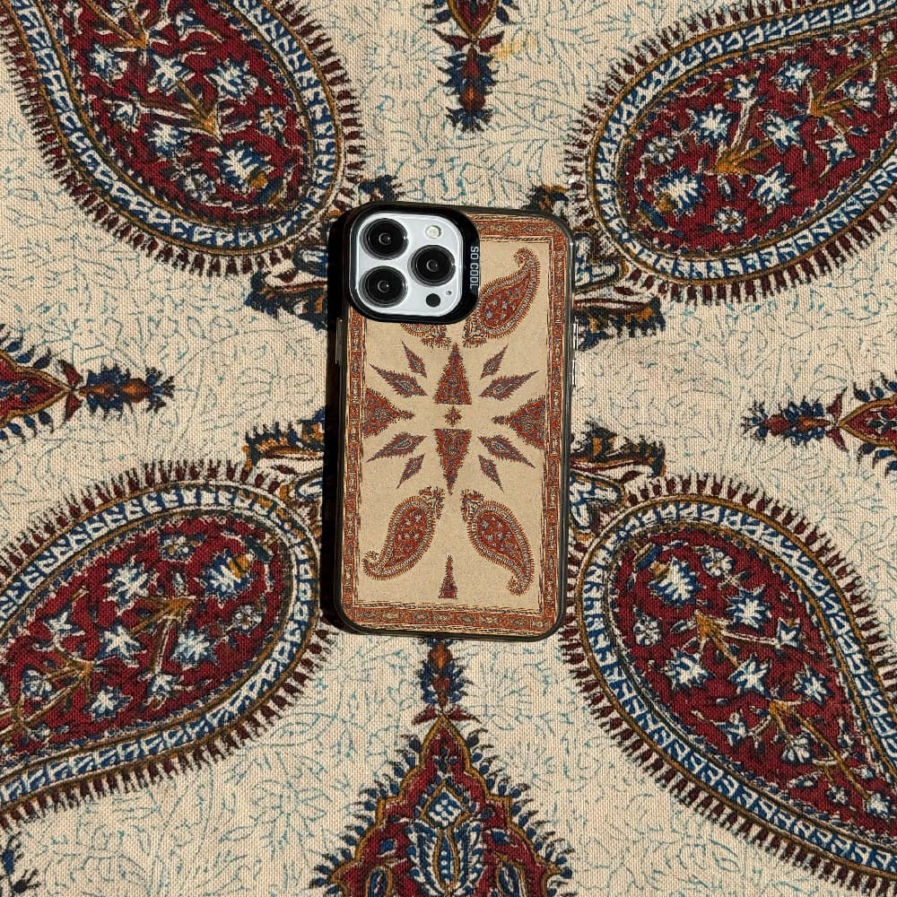 قاب چاپی سفارشی (کد 0469) مدل بته جقه | socool مناسب برای گوشی موبایل شیائومی ردمی Xiaomi Redmi Note 8 / Note 8 Pro / Note 9S / Note 9 Pro / Note 10 Pro / Note 10 Pro Max / Note 11S / Note 11 4G / Not — تصویر ۳