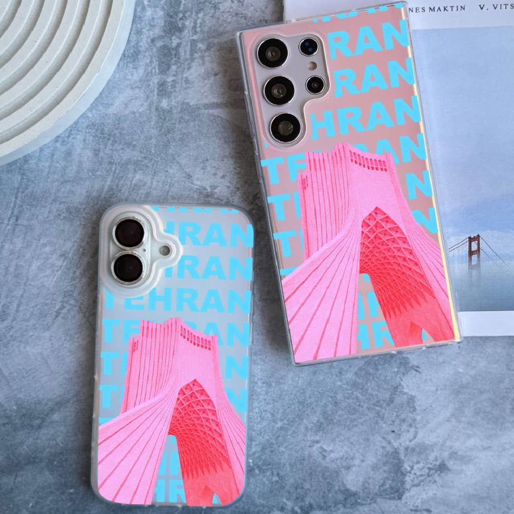 قاب هولوگرامی چاپی سفارشی (کد 0466) مدل تهران – tehran مناسب برای گوشی موبایل شیائومی ردمی Xiaomi Redmi Note 8 / Note 8 Pro / Note 9S / Note 9 Pro / Note 10 Pro / Note 10 Pro Max / Note 11S / Note 11 — تصویر ۲