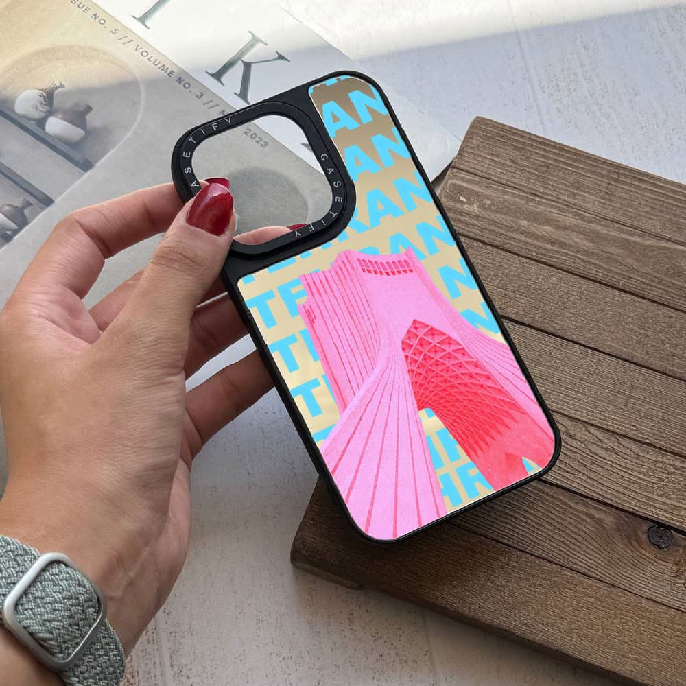 قاب آینه ای چاپی سفارشی (کد 0466) مدل تهران – tehran مناسب برای گوشی موبایل سامسونگ Samsung Galaxy A12 / A13 / A14 / A15 / A21S / A22 4G / A23 / A24 / A25 / A30S / A31 / A32 4G / A32 5G / A33 / A34 / — تصویر ۳