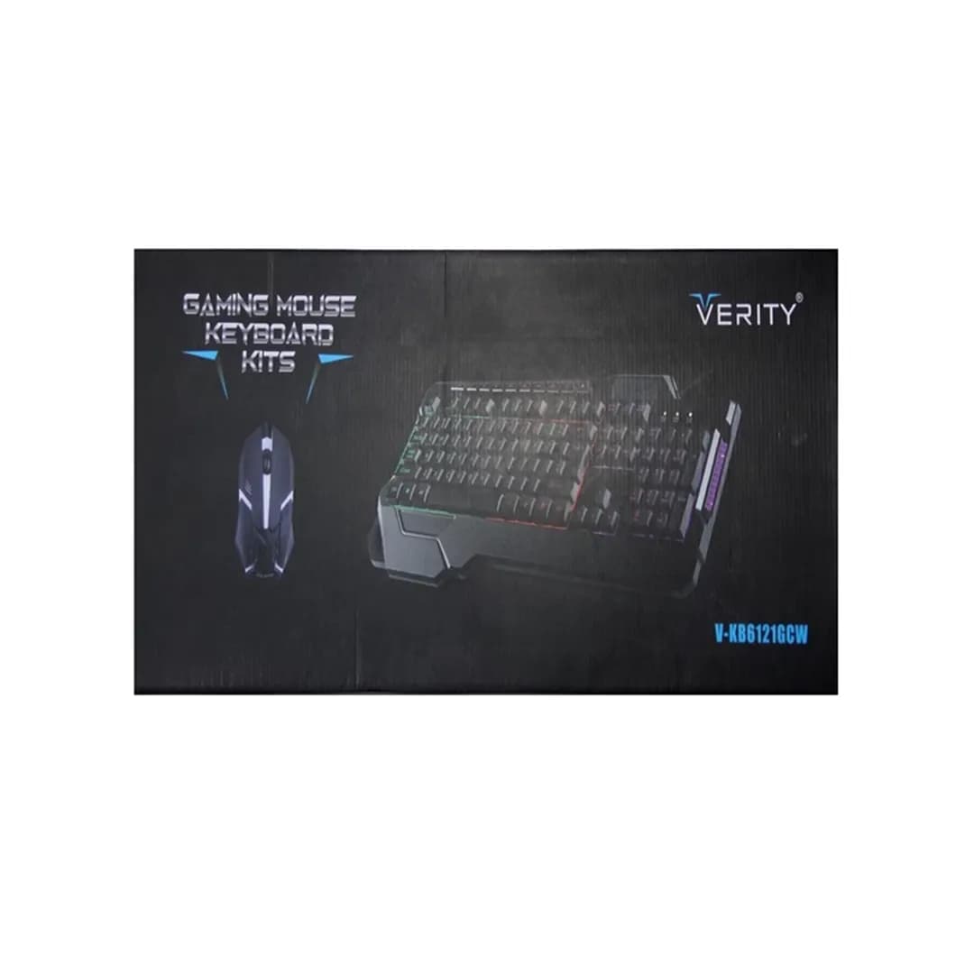موس و کیبورد گیمینگ سیمی RGB وریتی مدل V-KB6121GCW — تصویر ۶