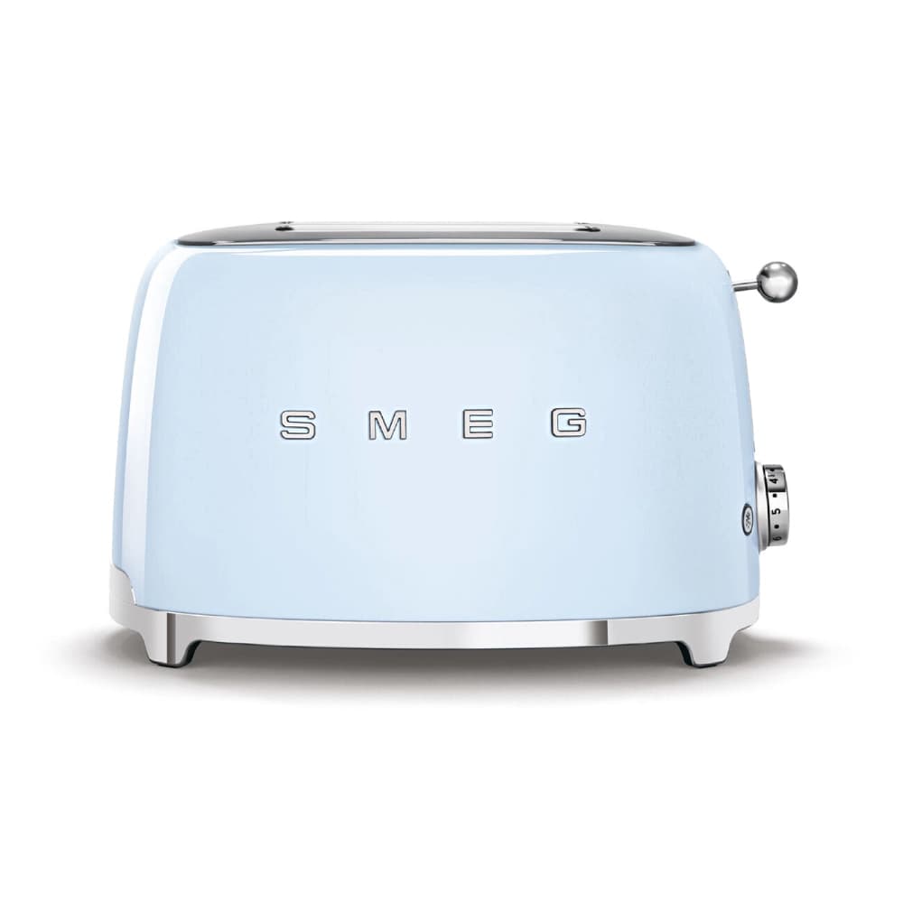 توستر دو اسلایسی کوچک اسمگ رنگ آبی پاستلی مدل SMEG TSF01