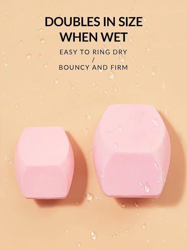اسفنج چند وجهی MULTI-FACETED MAKEUP SPONGE-PINK شیگلم SHEGLAM — تصویر ۳