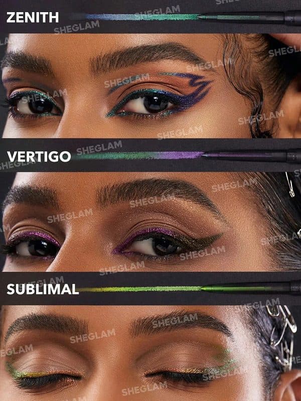 لاینر ژلی CHROMA ZONE MULTICHROME رنگ SUBLIMINAL شیگلم SHEGLAM — تصویر ۴