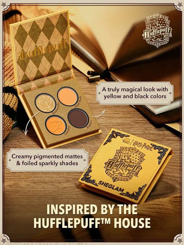 پالت سایه چشم HARRY POTTER™ HUFFLEPUFF™ شیگلم SHEGLAM — تصویر ۴