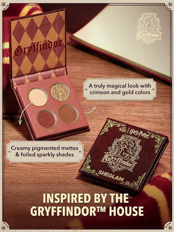 پالت سایه چشم HARRY POTTER™ GRYFFINDOR™ شیگلم SHEGLAM — تصویر ۴