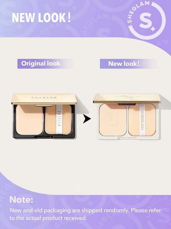 پودر کنترل چربی LIGHT THROUGH رنگ NUDE PINK شیگلم SHEGLAM — تصویر ۷