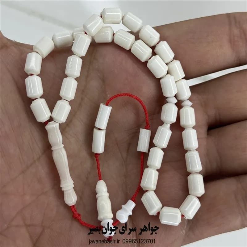 تسبیح استخوان شتر ۳۳ دانه؛ خوش‌دست و نایاب