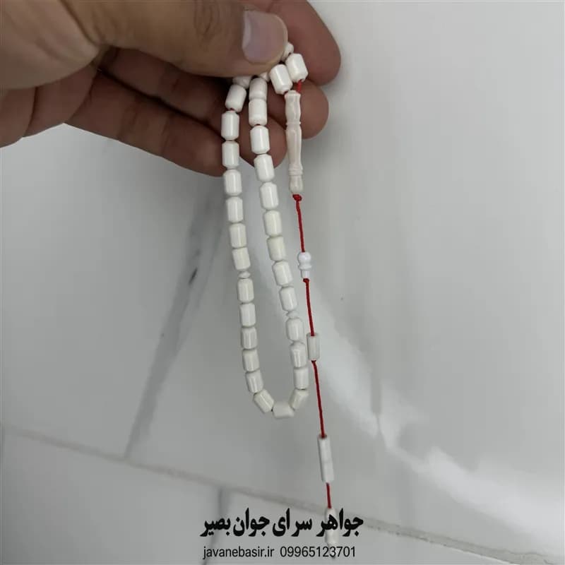 تسبیح استخوان شتر ۳۳ دانه؛ خوش‌دست و نایاب — تصویر ۲