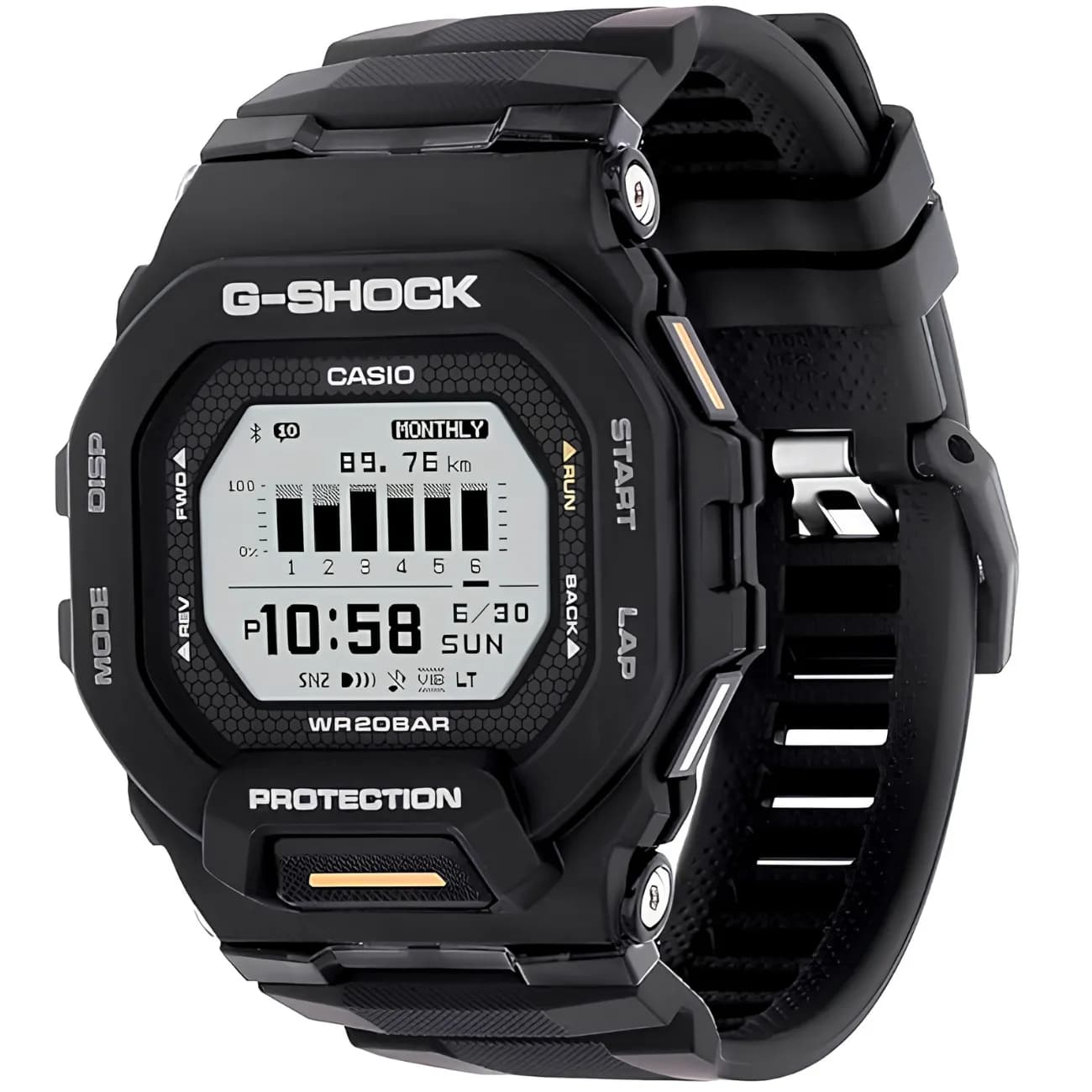ساعت مچی دیجیتال مردانه کاسیو Casio G-SHOCK مدل GBD-200 با نمایشگر MIP — تصویر ۴
