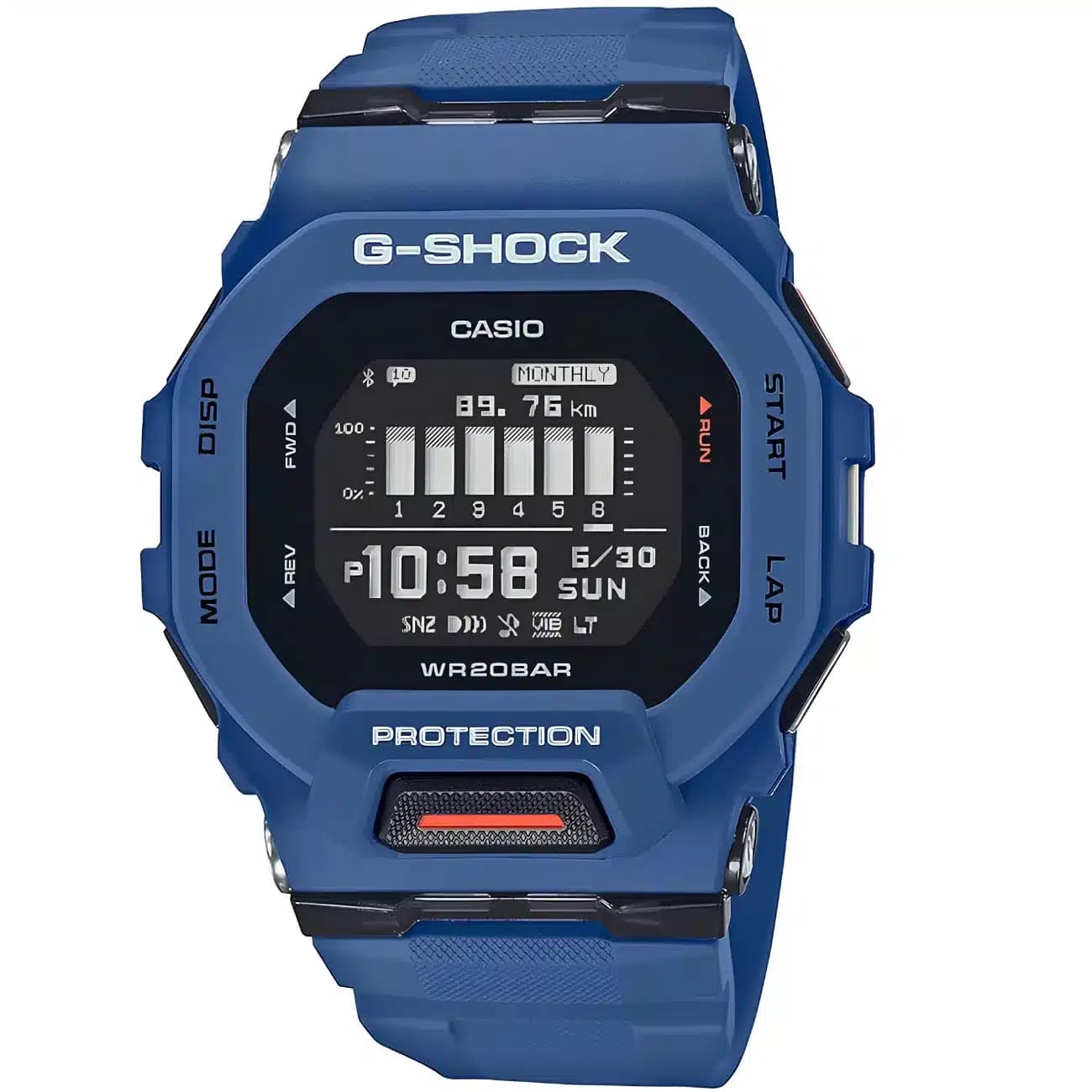 ساعت مچی دیجیتال مردانه کاسیو Casio G-SHOCK مدل GBD-200 با نمایشگر MIP — تصویر ۶