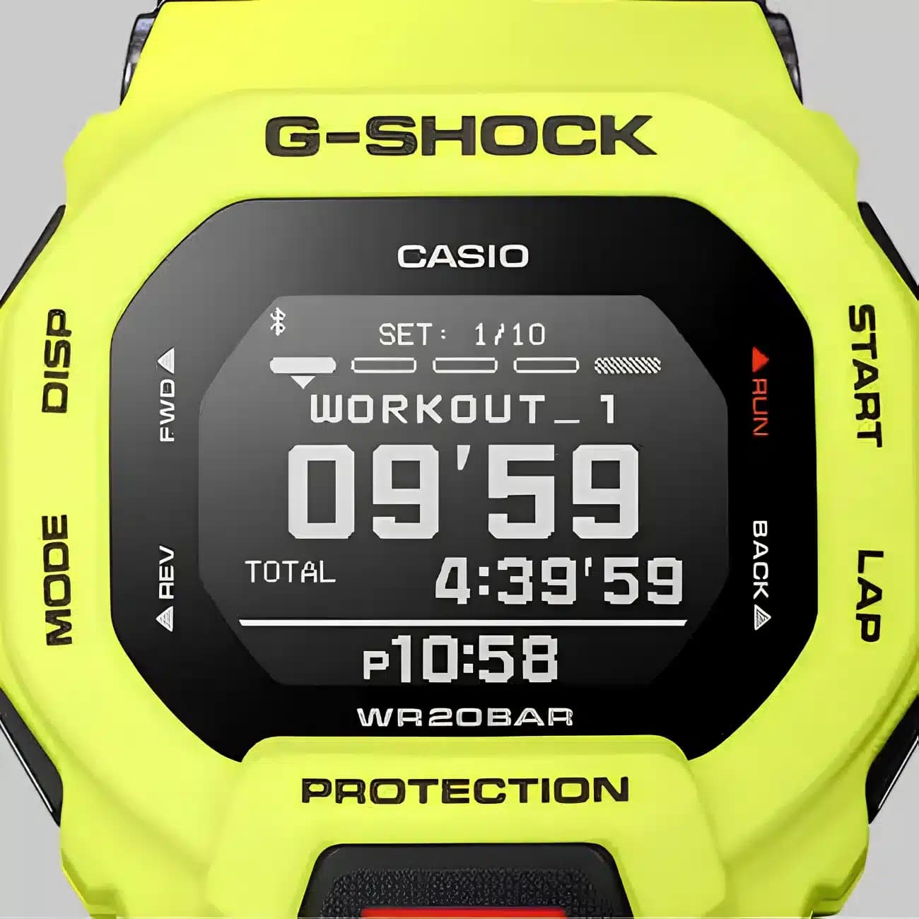 ساعت مچی دیجیتال مردانه کاسیو Casio G-SHOCK مدل GBD-200 با نمایشگر MIP — تصویر ۸